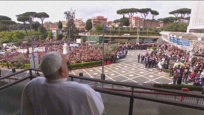 papa-francisco-fara-1a-aparicao-publica-apos-alta-na-pascoa,-dia-20-de-abril,-anuncia-vaticano papa-francisco-fara-1a-aparicao-publica-apos-alta-na-pascoa,-dia-20-de-abril,-anuncia-vaticano