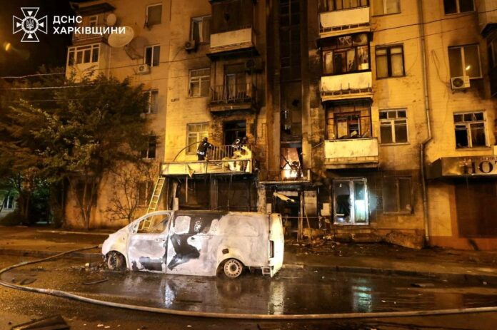 ataque-russo-com-drones-fere-ao-menos-46-pessoas-em-kharkiv,-na-ucrania