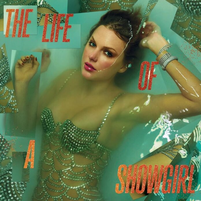 taylor-swift-divulga-capa-e-lista-de-musicas-de-seu-novo-album,-‘the-life-of-a-showgirl’