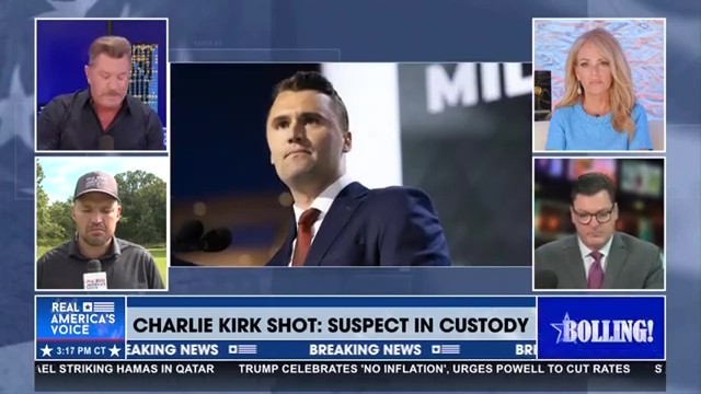 charlie-kirk:-canal-em-que-ativista-apresentava-programa-anuncia-sua-morte;-veja-o-momento