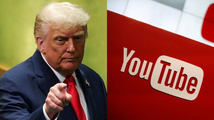 youtube-pagara-us$-24,5-milhoes-para-encerrar-processo-de-trump-sobre-suspensao-de-conta