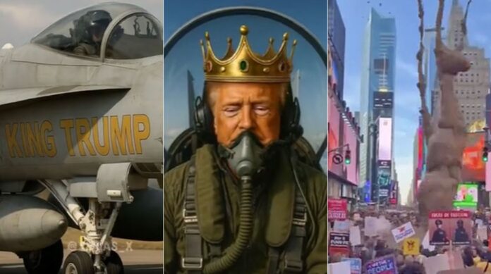 trump-posta-video-de-ia-para-zombar-de-protestos-e-diz:-‘nao-sou-rei’ trump-posta-video-de-ia-para-zombar-de-protestos-e-diz:-‘nao-sou-rei’