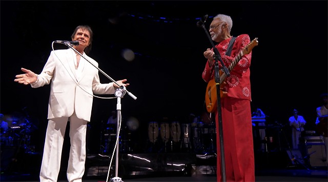 reencontro-de-gilberto-gil-com-roberto-carlos-harmoniza-dois-reinos-da-mpb reencontro-de-gilberto-gil-com-roberto-carlos-harmoniza-dois-reinos-da-mpb