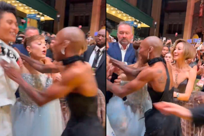 ariana-grande-e-assediada-por-fa,-e-cynthia-erivo-sai-em-defesa-da-atriz