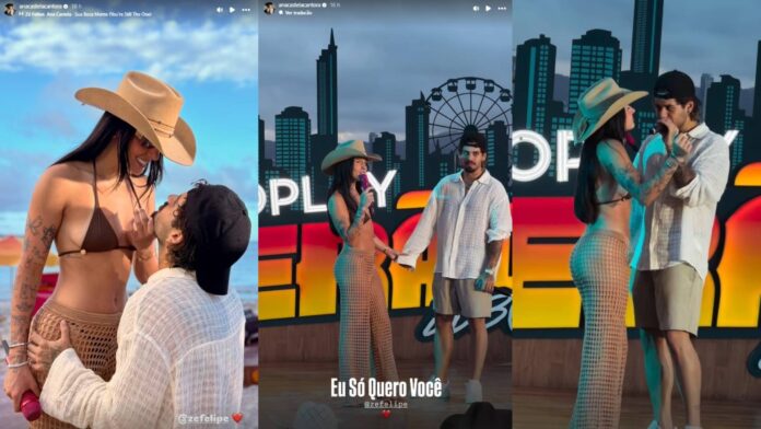 ana-castela-grava-segunda-musica-em-parceria-com-o-namorado,-ze-felipe,-em-menos-de-dois-meses