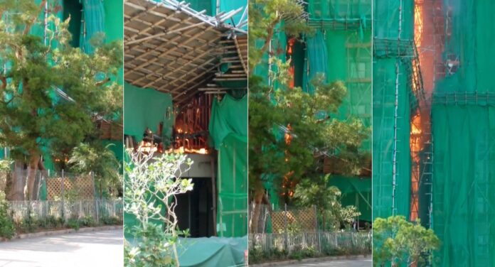 incendio-em-hong-kong:-video-mostra-inicio-do-fogo-e-rapida-propagacao-das-chamas