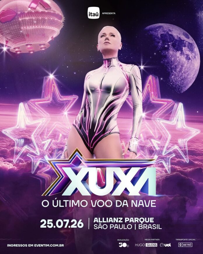xuxa-anuncia-‘o-ultimo-voo-da-nave’,-show-em-sp-para-celebrar-carreira