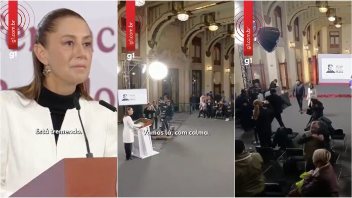 ‘ui,-esta-tremendo’:-terremoto-interrompe-pronunciamento-de-presidente-do-mexico;-veja-video