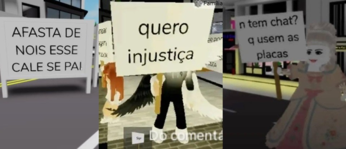 a-revolta-do-roblox:-jogadores-fazem-protesto-virtual-apos-restricao-do-chat-para-criancas